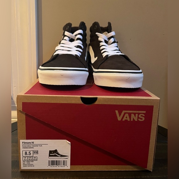 NWT Vans Filmore Embroidery Celestial Turk Hi Top Shoe - Picture 16 of 16